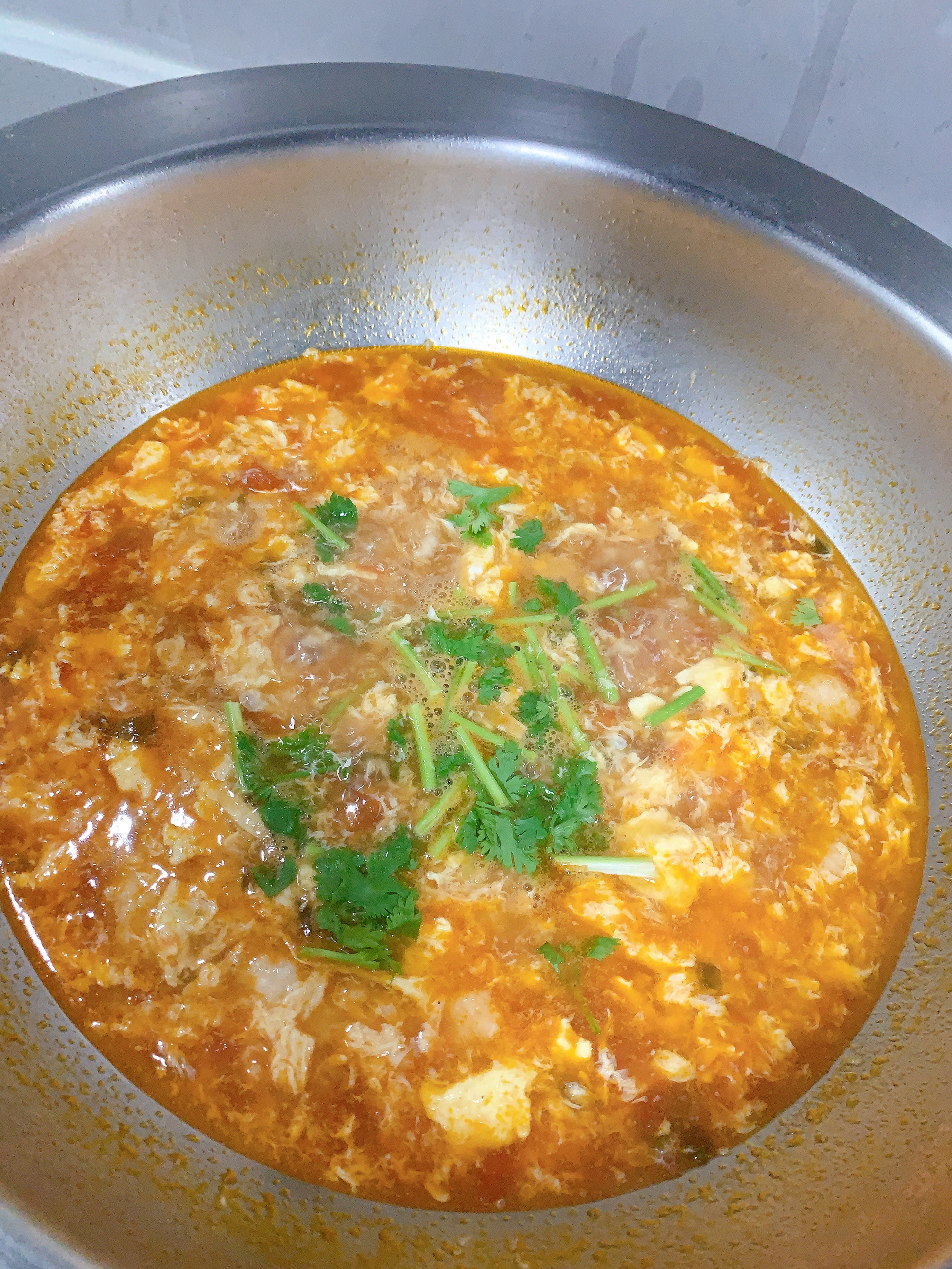 低脂美味的西红柿虾滑汤，巨满足的做法 步骤18