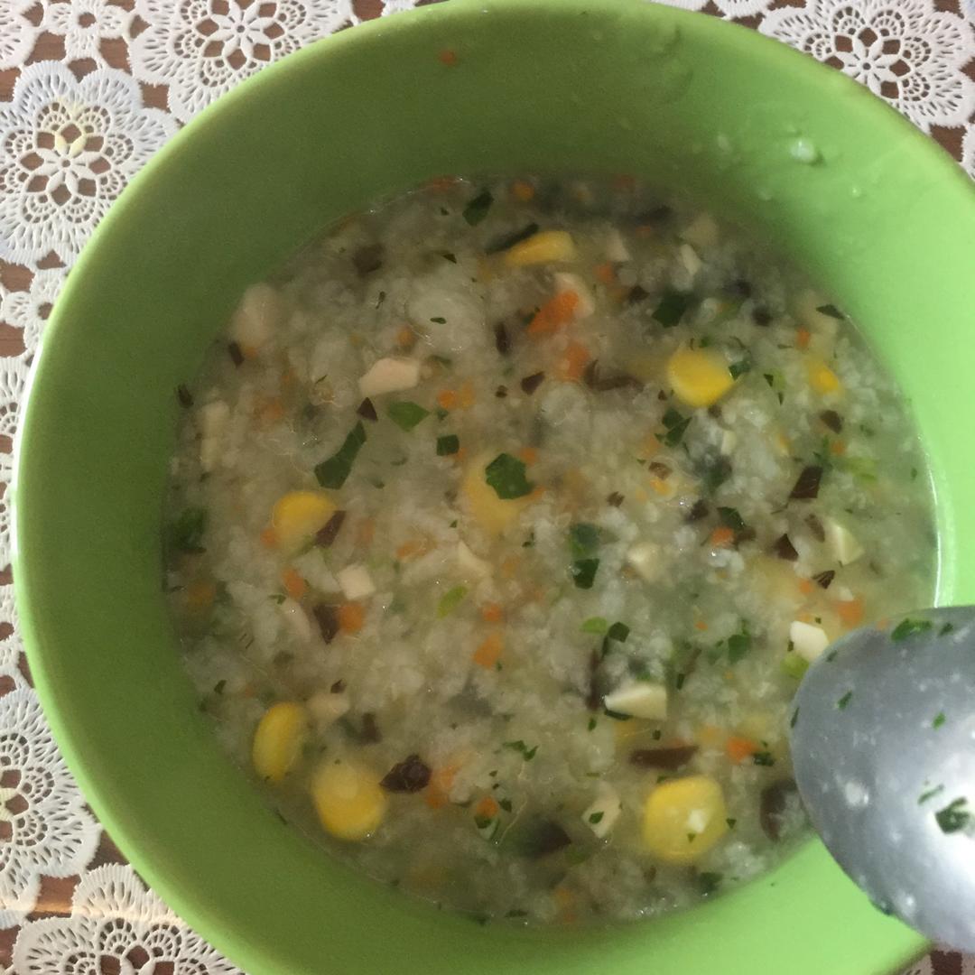 五彩素营养粥