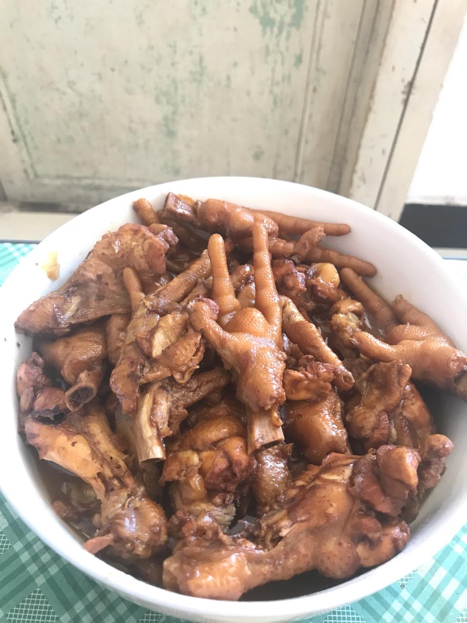秘制红烧鸡爪