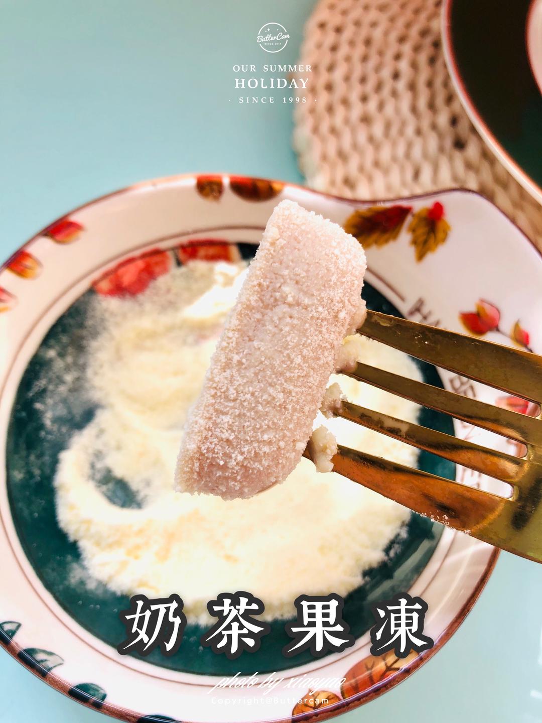 可以做摇摇冻的奶茶果冻的做法