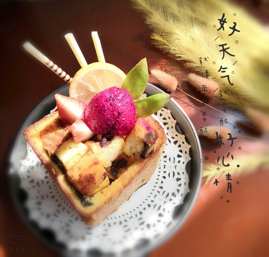 蜂蜜冰激凌厚多士（面包诱惑）