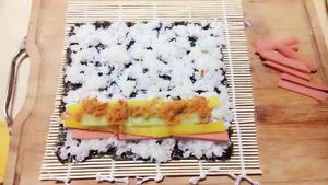 寿司 紫菜包饭的做法 步骤4