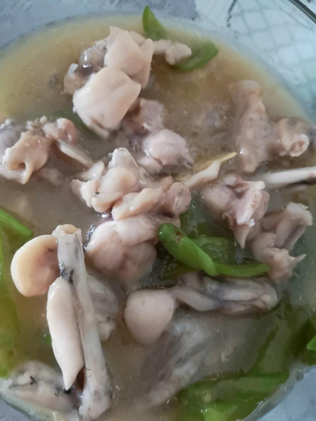 青椒炒牛蛙(哈灵面馆味道)