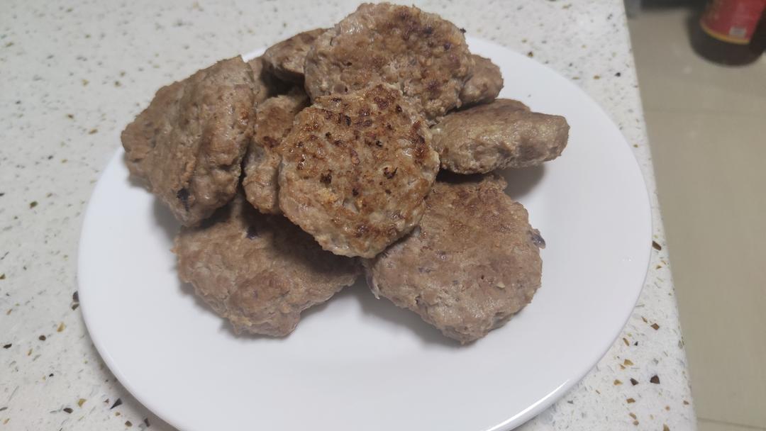 超详细汉堡牛肉饼｜附自制汉堡搭配#Healthymeals#减脂必撸16