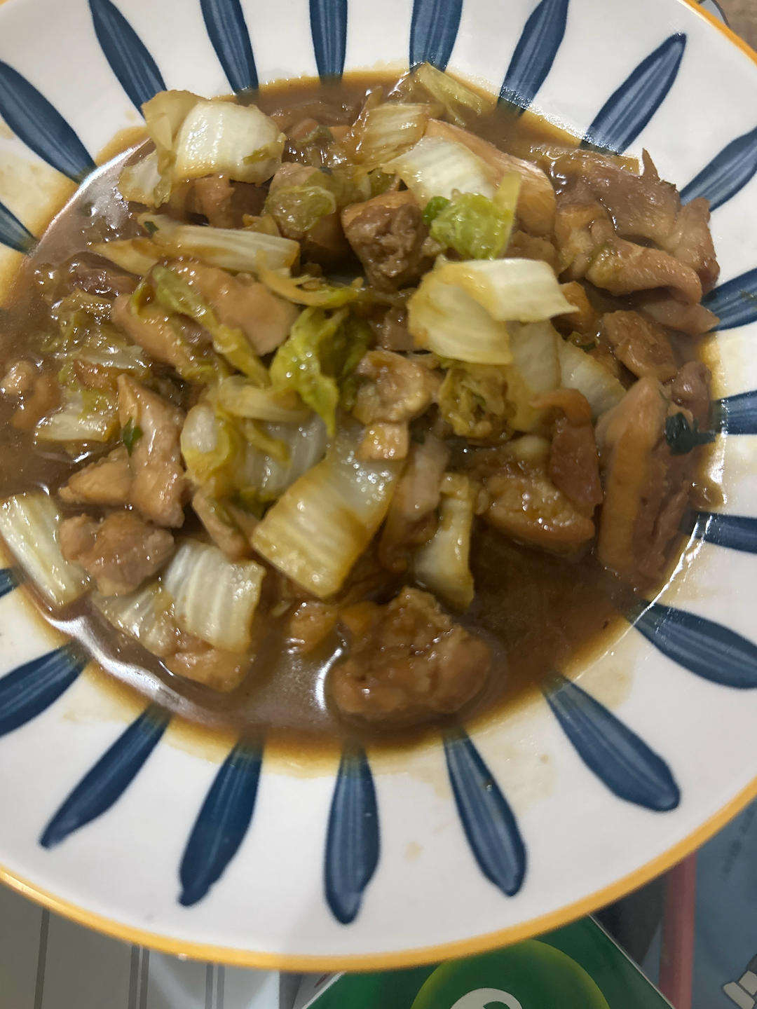 求你们都去做这个不加一滴水的娃娃菜焖鸡腿肉！！