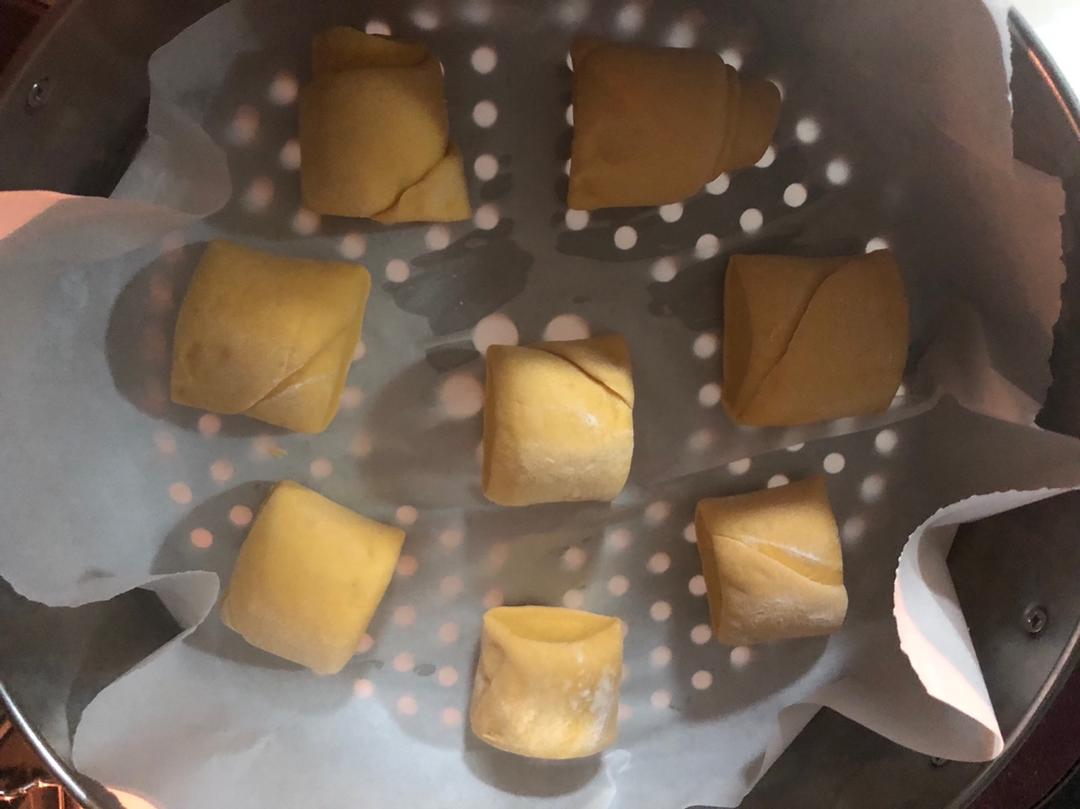 奶香南瓜馒头！我很喜欢！