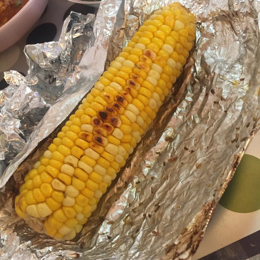 懒人烤玉米