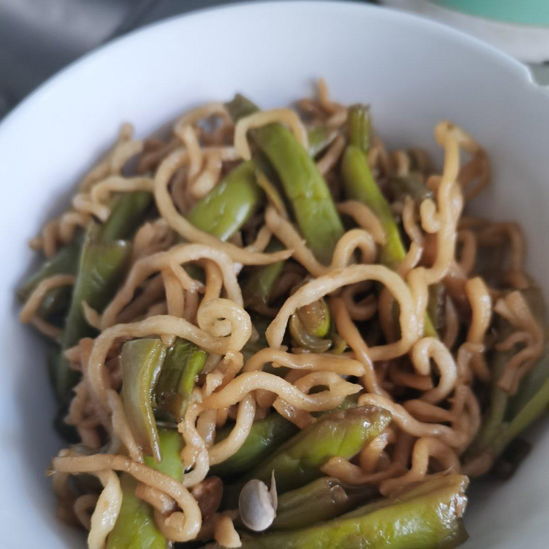 正宗简单扁豆焖面