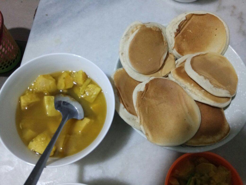 超级简单pancake【无黄油健康版】