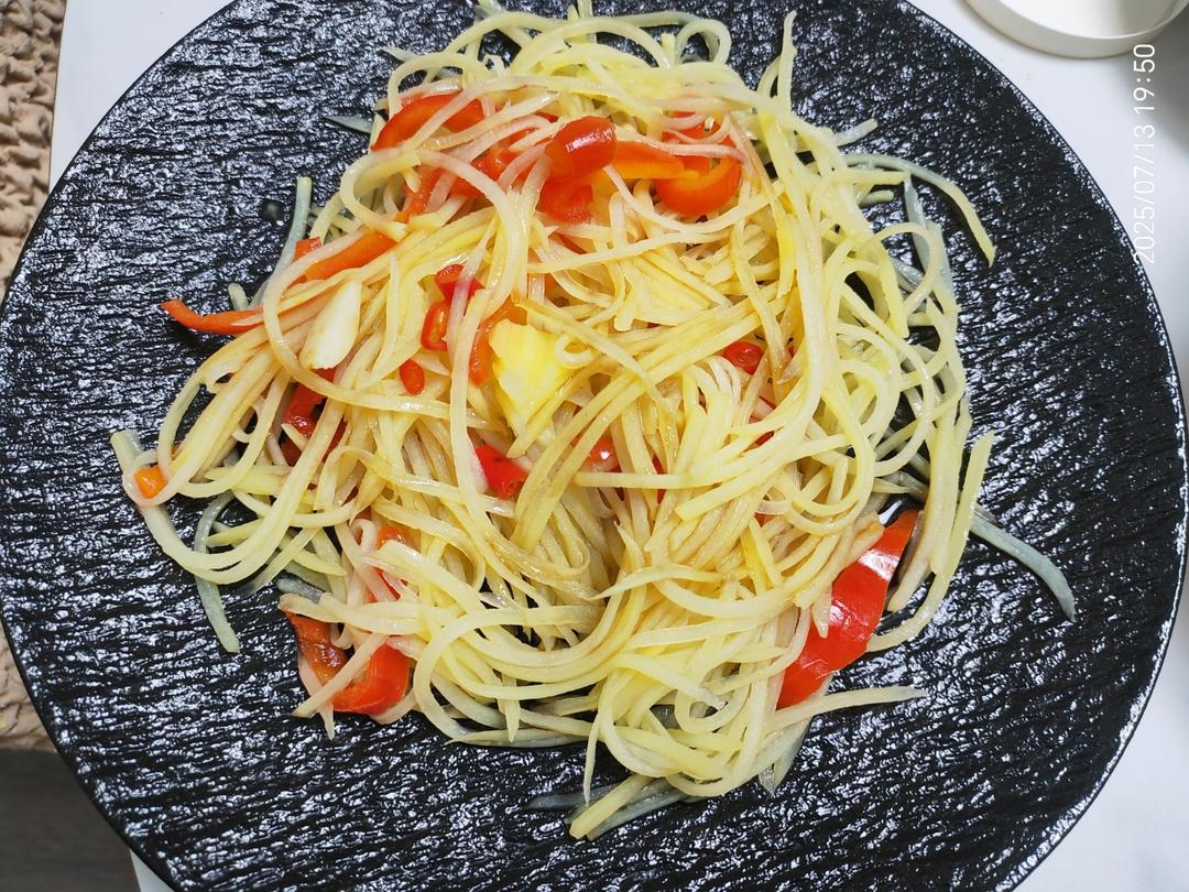 醋溜土豆丝