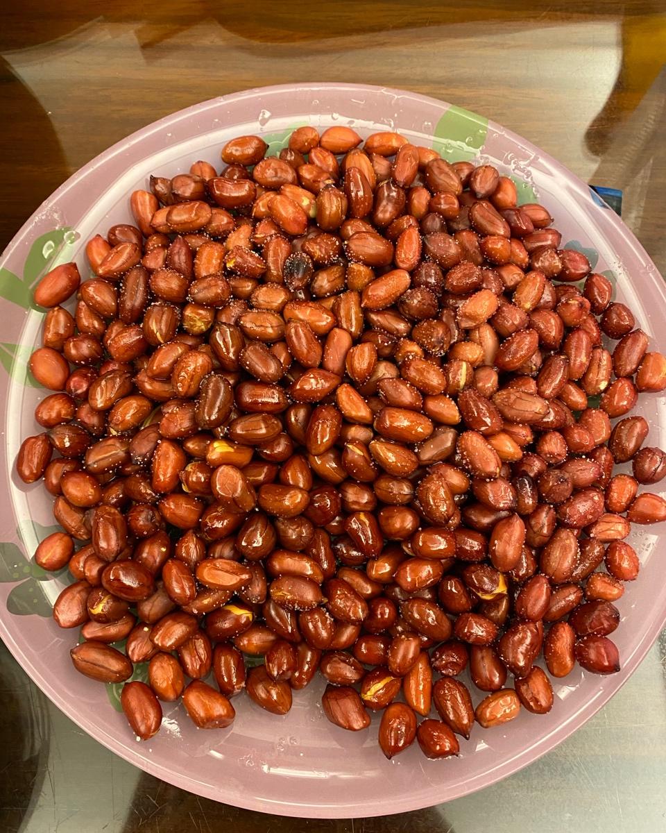 油炸花生米_空气炸锅