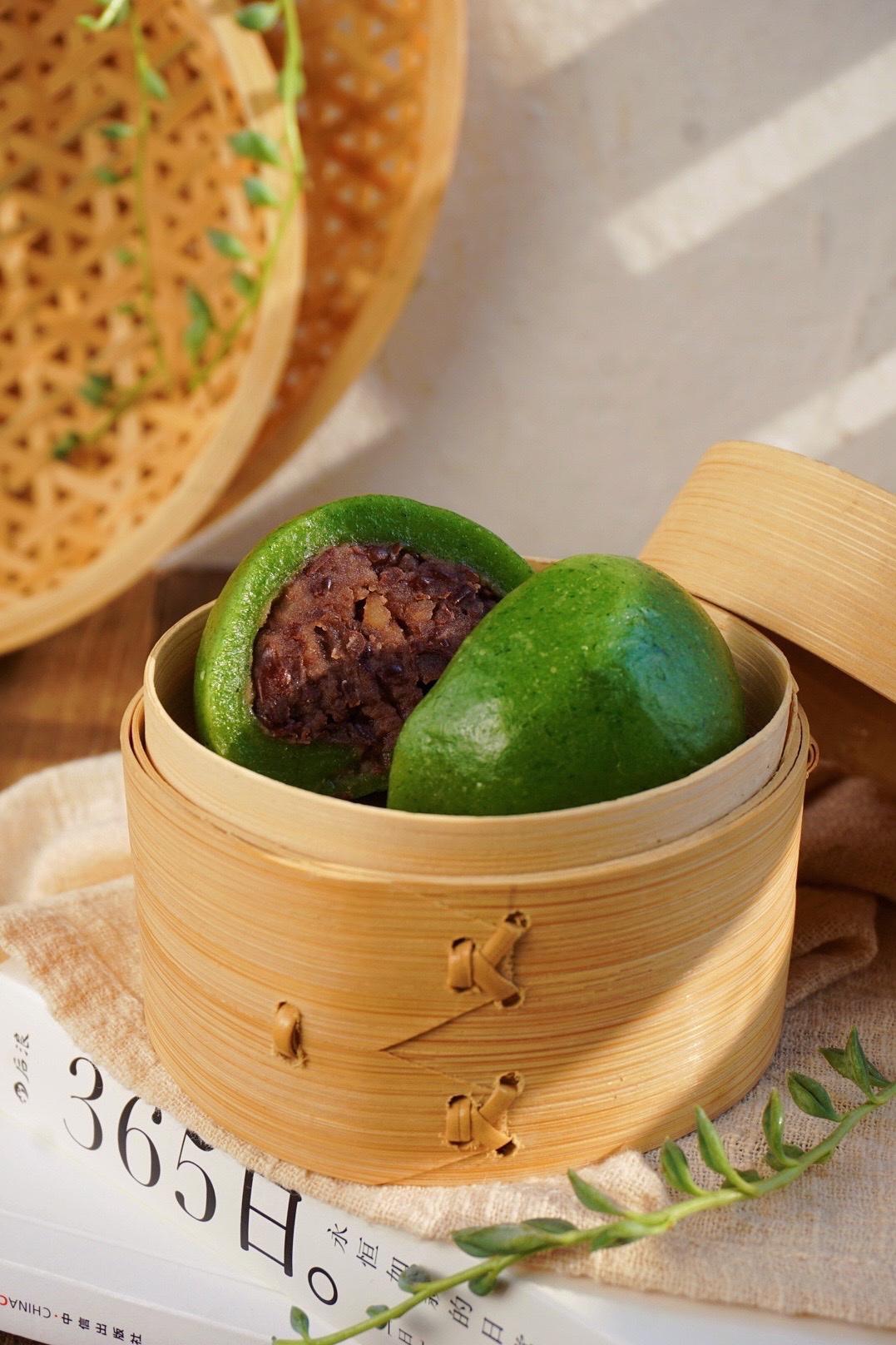 青团（直接蒸法+先蒸后揉法）的做法