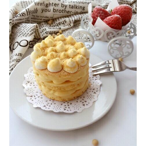 网红蛋糕——豆乳盒子