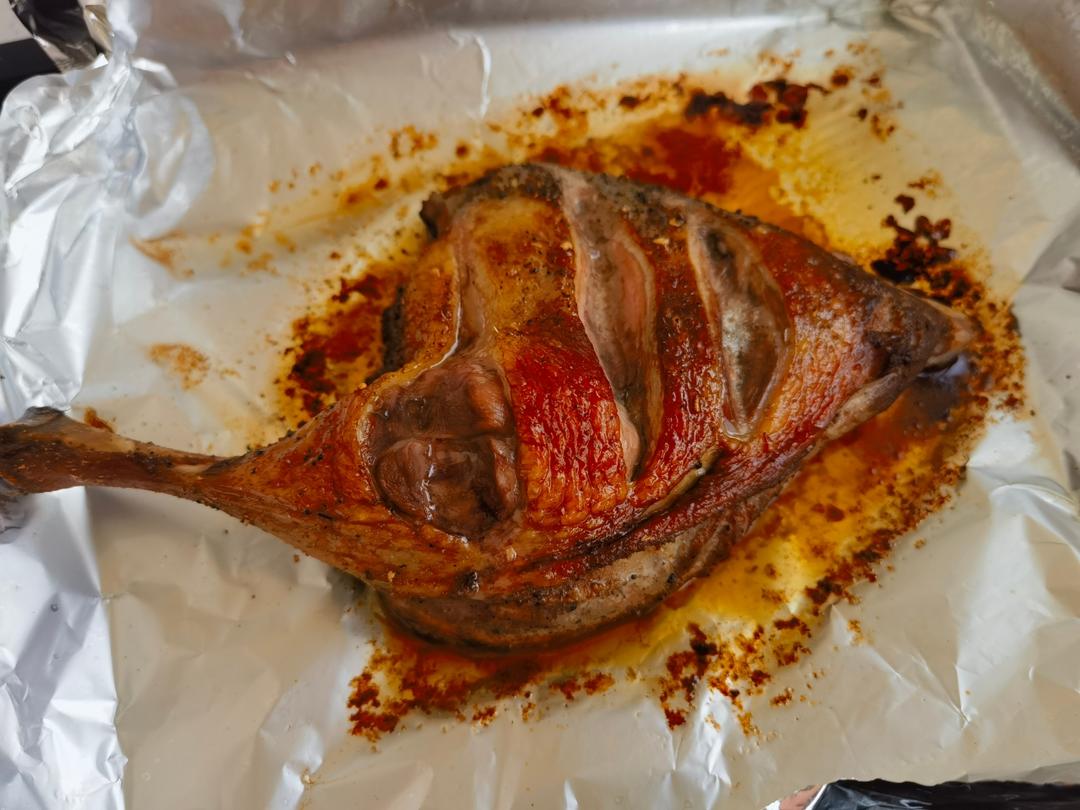 巨满足蜜汁烤鸭腿（鸡腿也可）