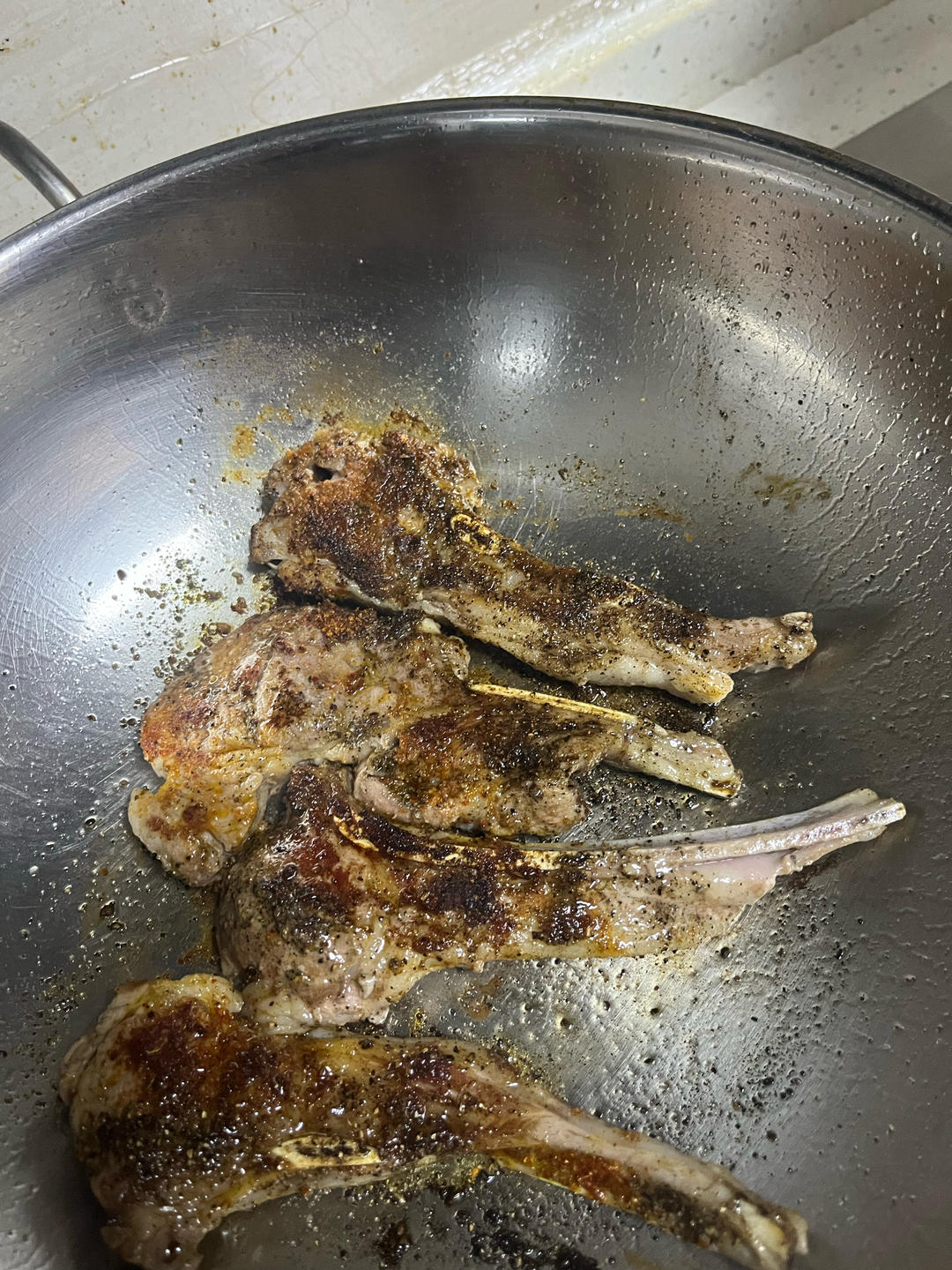 五分钟快手孜然香煎羊排