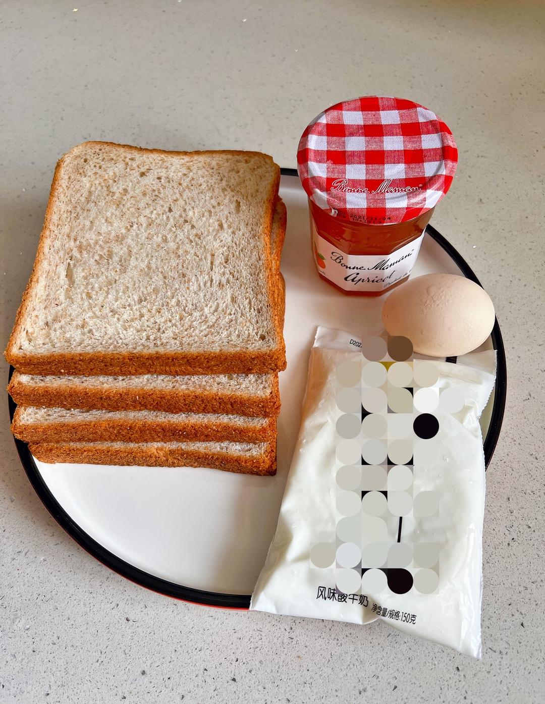 纯奶手撕吐司的做法 步骤1