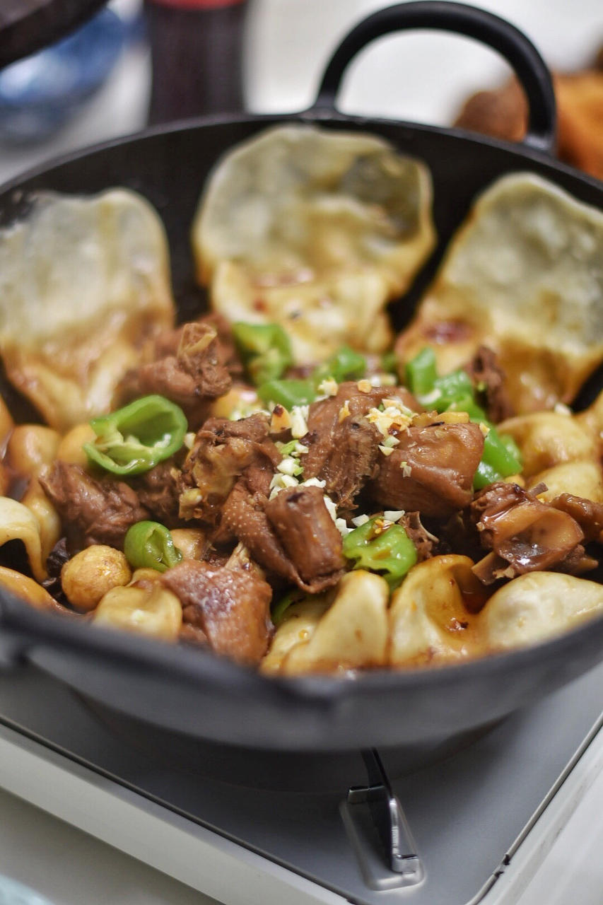地锅鸡+自制红油【曼食慢语】