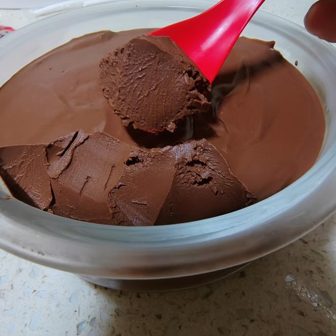 巧克力冰山熔岩（家庭无奶油版）的做法