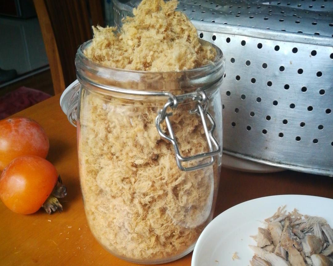 自制肉松（肯定蓬松~）