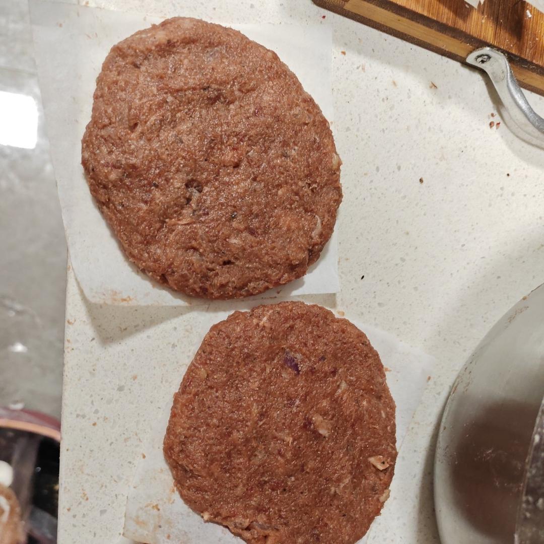 超详细汉堡牛肉饼｜附自制汉堡搭配#Healthymeals#减脂必撸16
