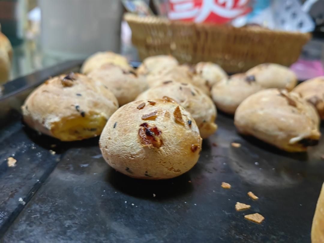 超简单的麻薯包！家里有木薯粉就能做！