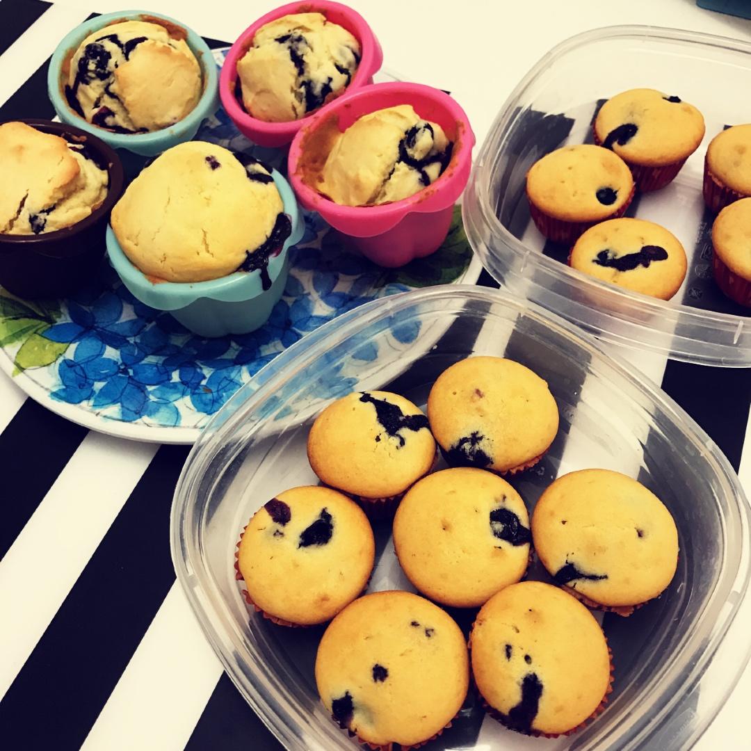 蓝莓玛芬蛋糕 Blueberry Muffin