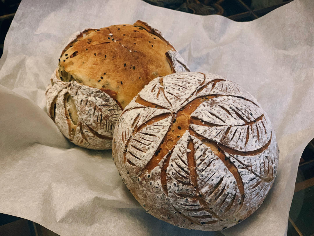 提子干全麦软欧包