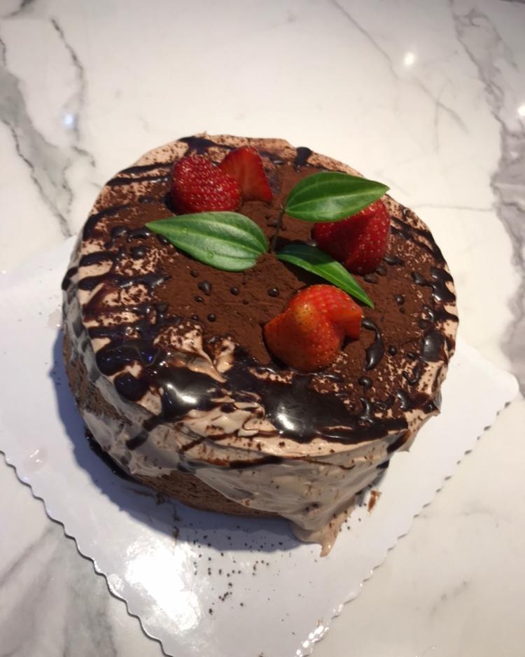 #视频教程#有灵魂的脏脏蛋糕，戚风生涯的巅峰之作，劣狐狐烘焙