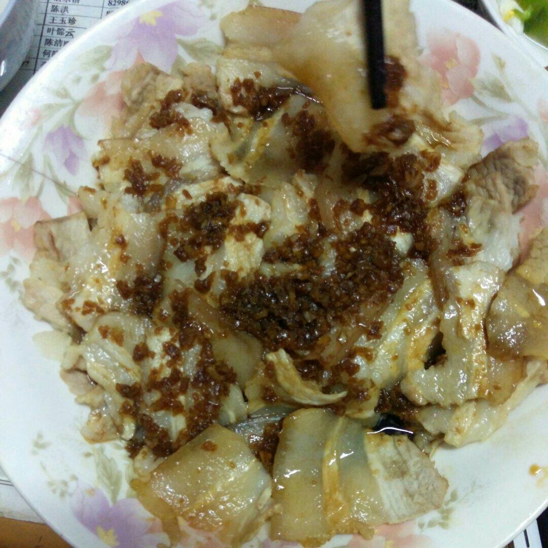 蒜泥白肉