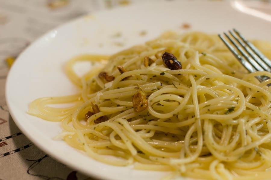 Spaghetti Aglio e Olio的做法