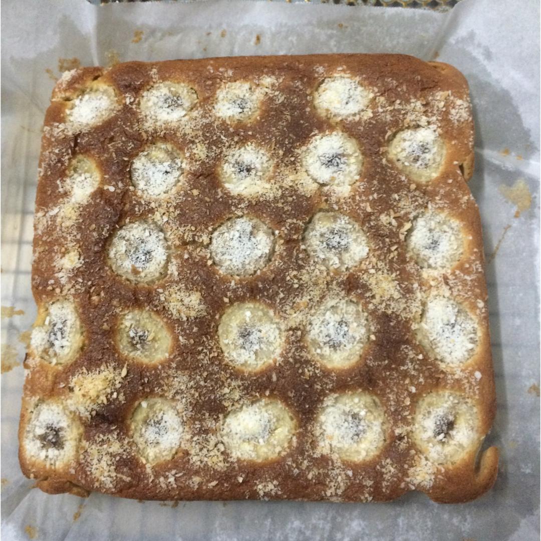 香蕉椰蓉蛋糕