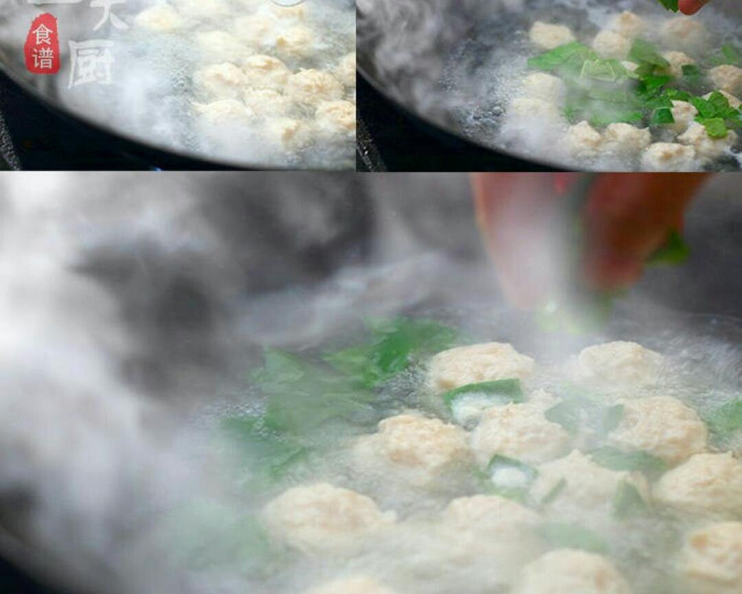 鸡胸肉丸子汤