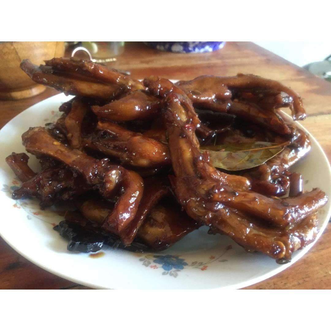 周黑鸭味～～～鸭翅 鸭爪