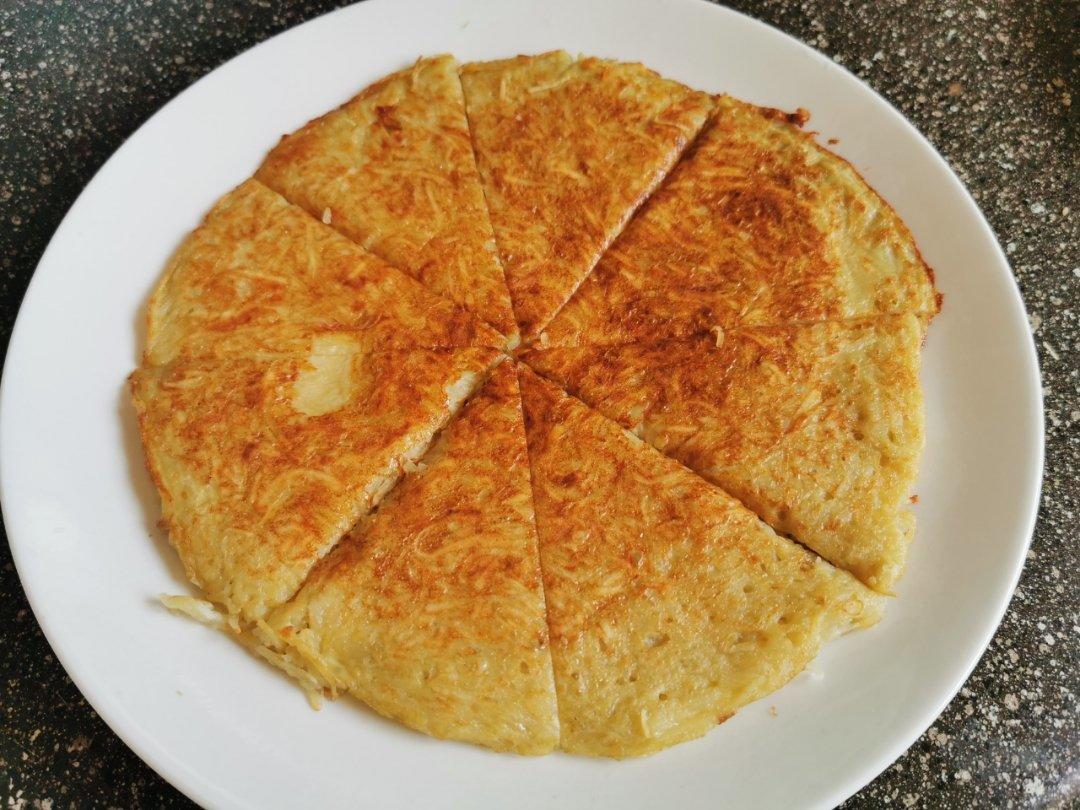 干煸土豆丝饼