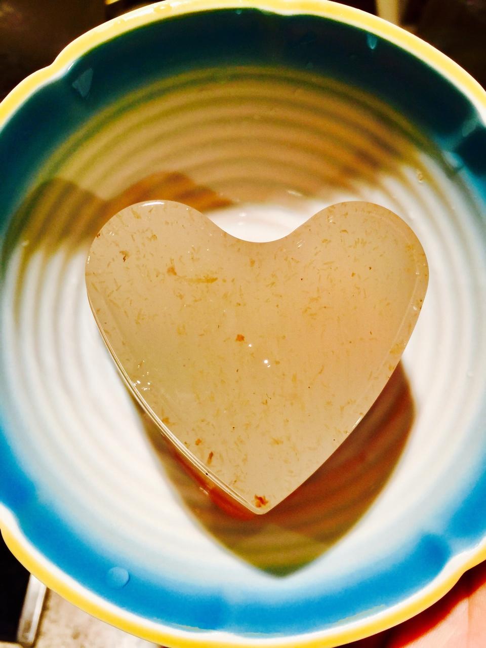 舒心的云之城做的海石花果冻