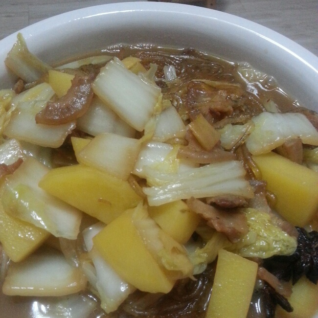 白菜炖粉条