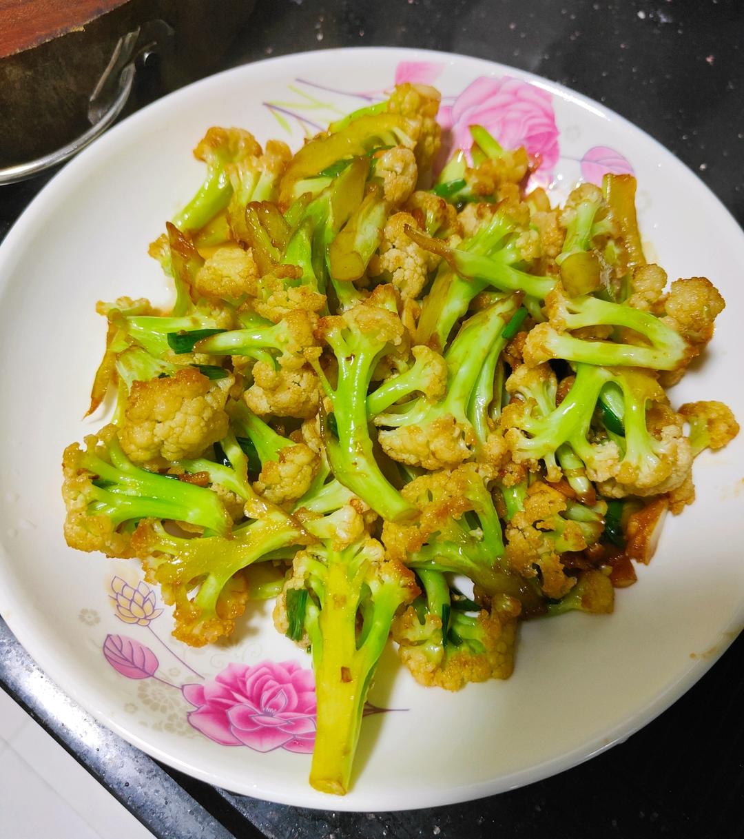 比肉还好吃的【炝炒花椰菜】