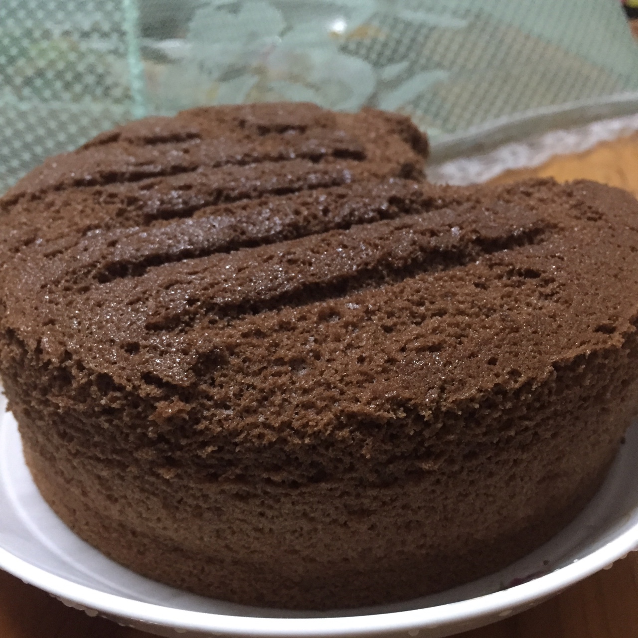 6寸可可戚风（内附8寸5蛋配方）