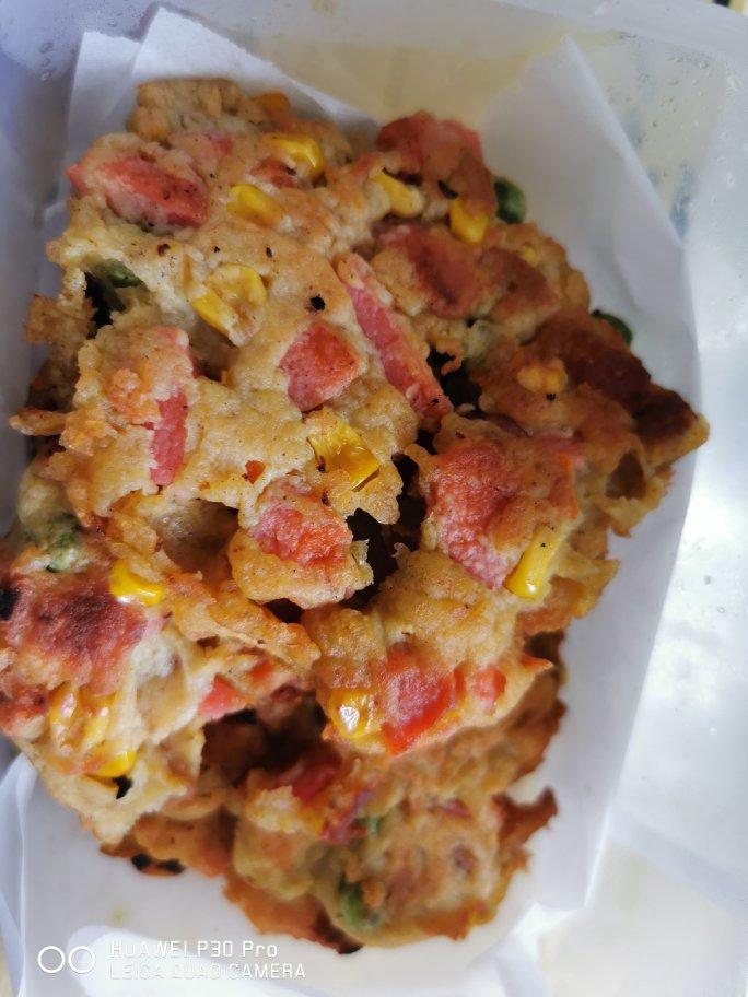 小朋友爱吃的豆腐蔬菜饼