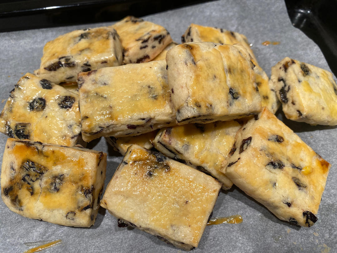 酥软到骨子里的葡萄奶酥