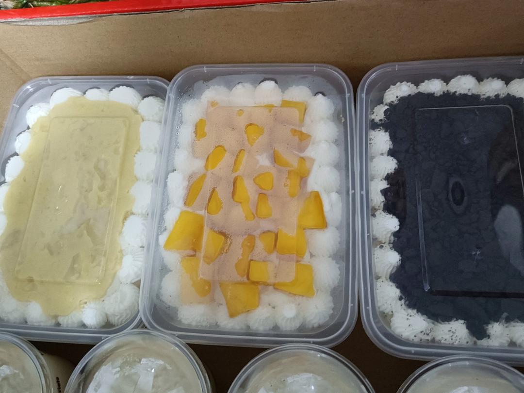 一次搞定4款盒子蛋糕｜草莓｜芒果｜肉松｜奥利奥｜超高颜值｜野餐必备