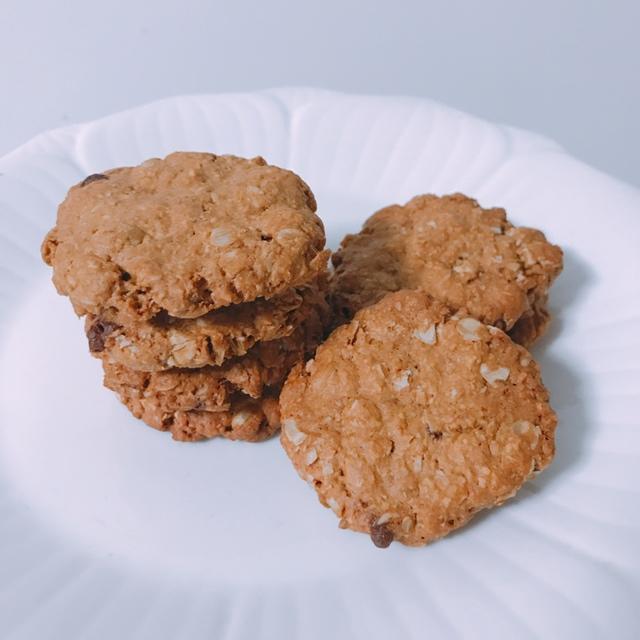 健康椰子油黑糖燕麦高纤饼干【轻卡小食】