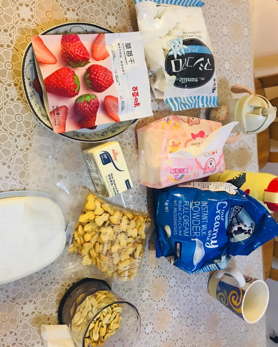 雪花酥（雪花饼，牛轧奶芙，奶酥）