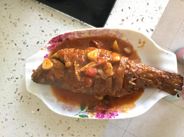 茄汁鲈鱼