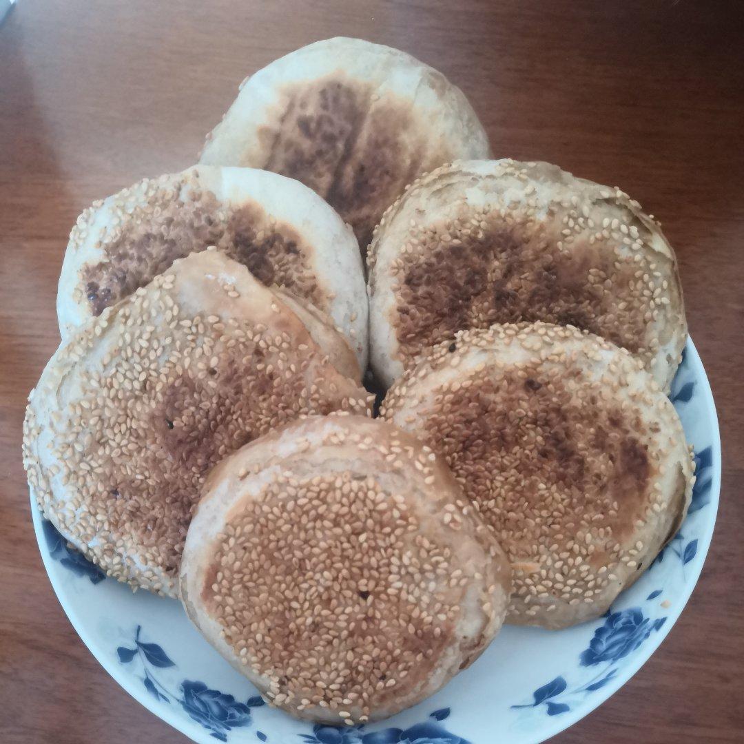 老北京麻酱烧饼 酥香可口 层次分明 附细节视频详解