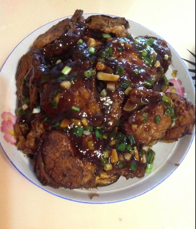 鱼香茄饼