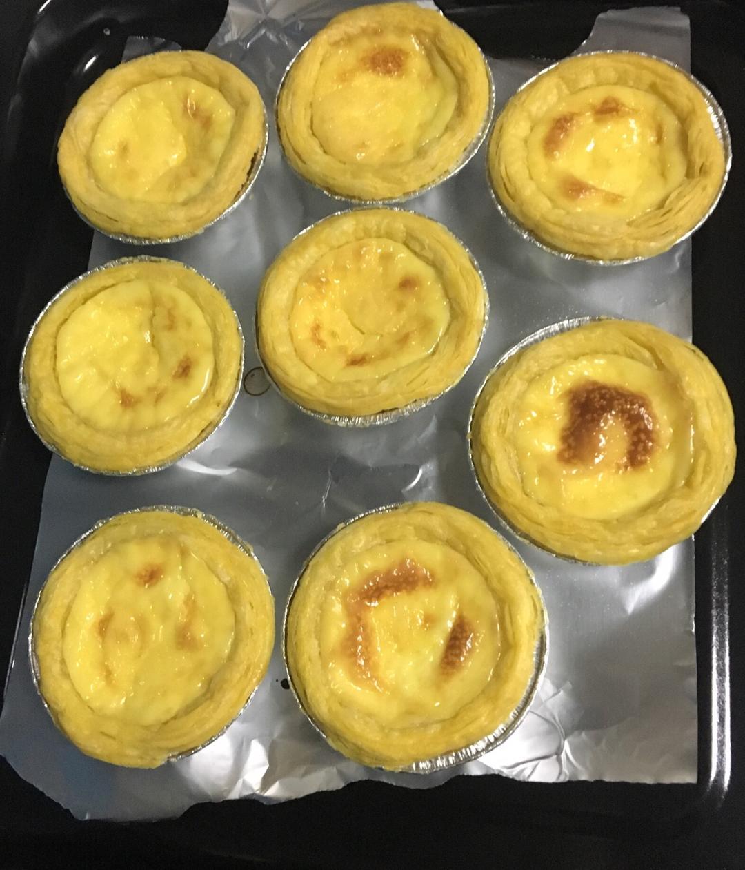 超完美味道超正的蛋挞配方，比KFC的还要嫩还要香~做过最好吃的蛋挞配方