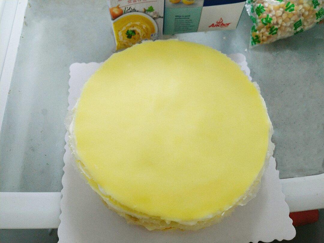 芒果千层蛋糕，100%成功告别煎皮无能