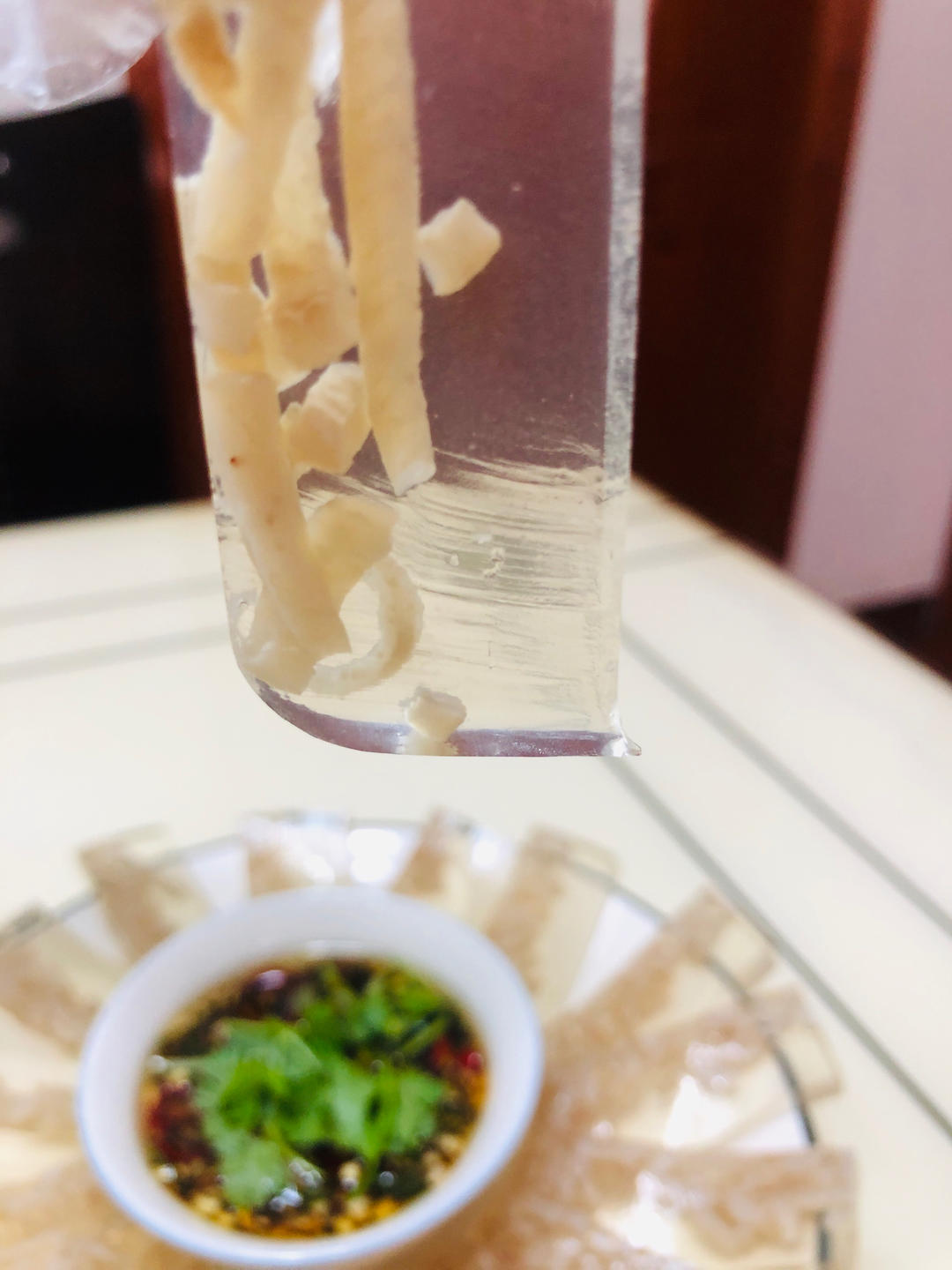 水晶猪皮冻