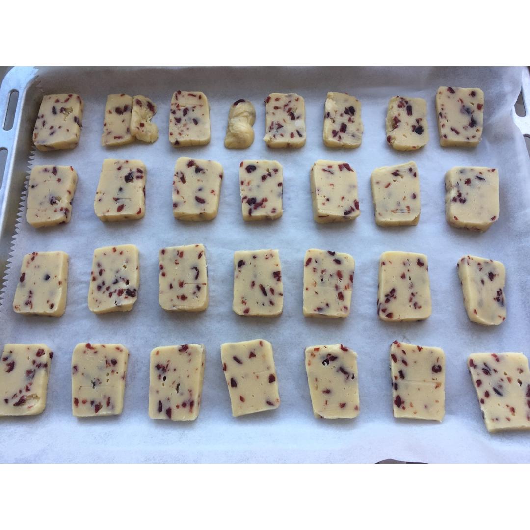 低糖少油版蔓越莓饼干